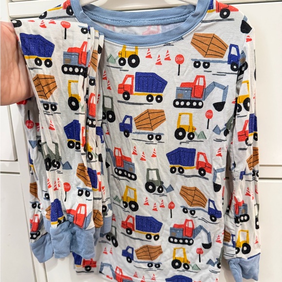 Little Sleepies Construction Trucks PJ set - Picture 4 of 4